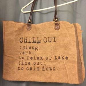 Vintage Addiction Canvas Tote